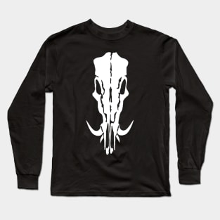 Boar Skull Long Sleeve T-Shirt